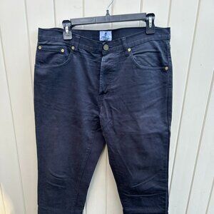 Parallel League Corduroy Style Black Denim Pants Size 32